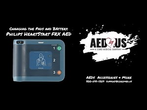 Changing Pads and Battery on the Philips HeartStart FRx AED | AED.US