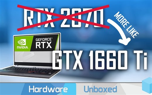 【中英字幕】PC vs 笔记本游戏性能对比 显卡差距能有多少