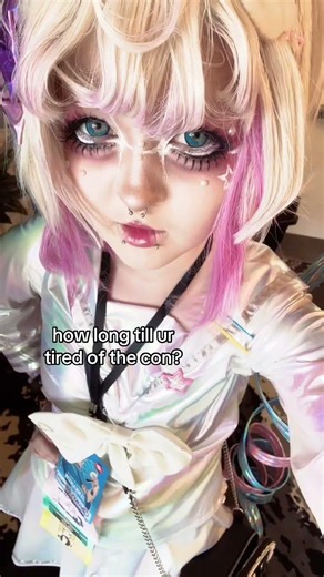as fun as cons are they are tiring 🧍 #cosplay #animecosplay #cosplayer #cosplayconvention
