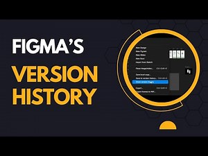 How to access version history in Figma