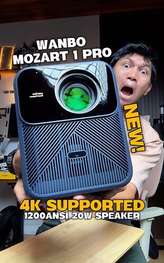 3.5K reactions · 522 shares | Wanbo Mozart 1 Pro Supports 4K: https://s.shopee.ph/5VNKET9g0Q | Daily Guides TV | Facebook