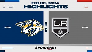 NHL Highlights: Predators 4, Kings 1