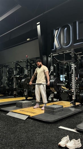 Snatch Grip Block Pulls