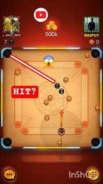 carrom pool 500k carrom mood gameplay 😱 dont mess last sort ☠ #carrompool #shorts #trending