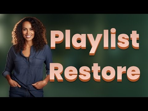 How Can Backup Tools Restore Music After Playlist Loss?