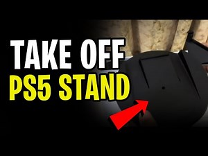 How to Take Off PS5 Stand (EASY)