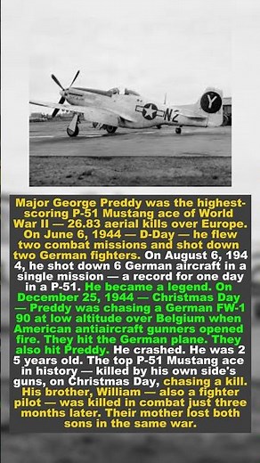 The Christmas Day Tragedy: The Death of America’s Greatest P-51 Ace