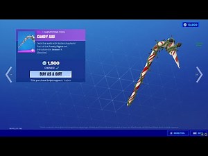 Fortnite candy axe pickaxe review(should you buy it)
