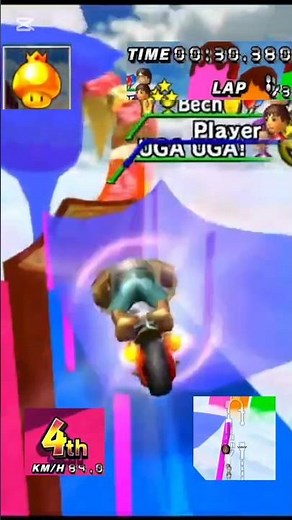 Sky-High Sundae in Mario Kart Wii! - Mario Kart Custom Track!