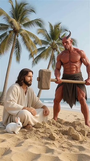 Jesus Taught the Devil a Lesson Jesus permanece calmo 🙏#Jesus#JesusCristo#FéEmDeus#DeusÉFiel#Amém