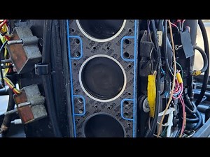 How to replace head gasket on 150hp 2 stroke v6 outboard Mariner / Mercury