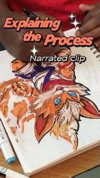 Fox Fire narrated speed drawing