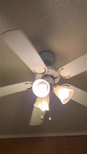 (8K) OCFC's Loudest Ceiling Fan (Low, Full Start-Up) #ceilingfan