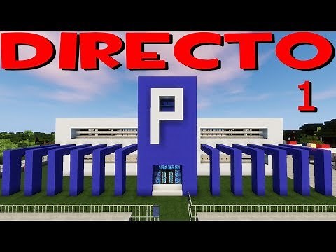 DIRECTO MINECRAFT🔴CÓMO HACER UNA COMISARIA O ESTACIÓN DE POLICÍA P.1 🏗🏘 CONSTRUYENDO NUESTRA CIUDAD
