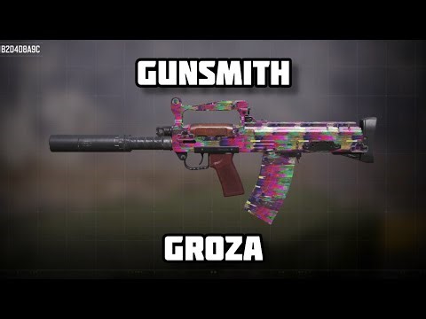 Groza – Fast but Funky AR ⚡ | COD Mobile Loadout & Gameplay