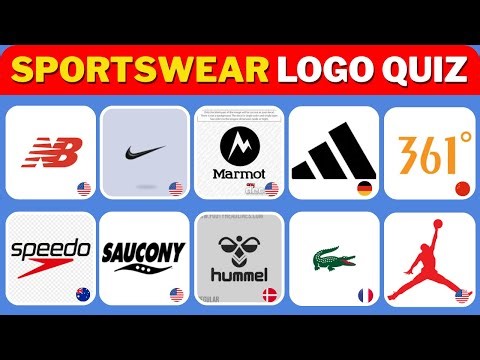 👟👕 Guess the Sportswear Logo | Easy ➤ Medium ➤ Impossible Challenge 2025 QUIZ BOUNDARY