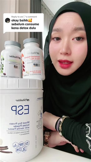 Consume Shaklee: Detox Sebelum Ambil Suplemen?