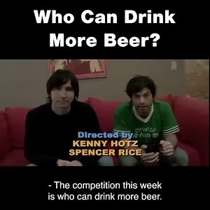 44K views · 243 reactions | The guys compete to see who can drink more beer - and puking means disqualification! Since Spenny's a much more experienced boozer, he's sure he has this one in the bag. | Kenny Hotz | Facebook