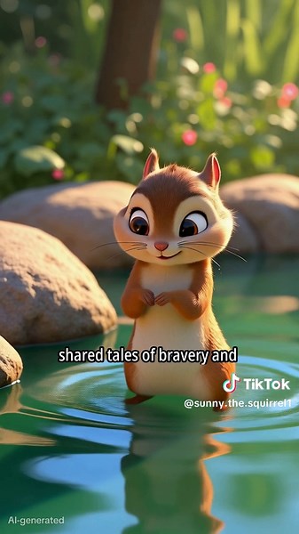 sunny and her forest friends #squirrel nature #friends friends #animals #forest