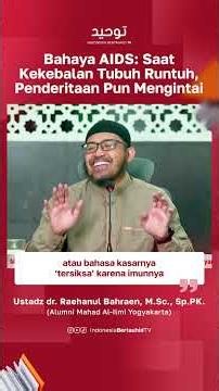 Bahaya AIDS Saat Kekebalan Tubuh Runtuh, Penderitaan Pun Mengintai