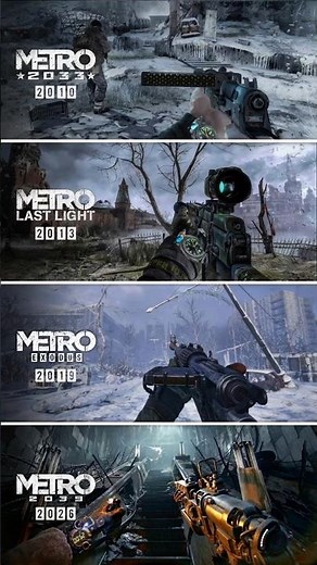 Evolution of Metro Games 2010-2026 | Metro 2039