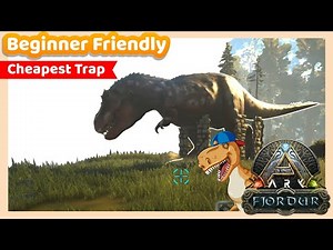 Easy Rex Taming Guide ( Cheapest trap 2022 ) | ARK Survival Evolved