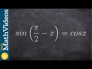 How to prove the cofunction identities using sum and difference formulas