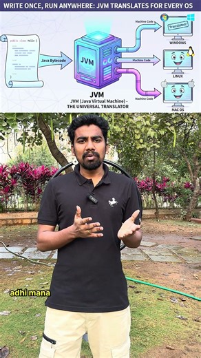 What exactly is JVM #fullstackdev #fullstackdeveloper #java #software #techtelugu #technology #tech