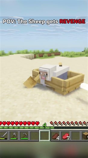 POV: The Sheep Gets Revenge #minecraft #java #memes
