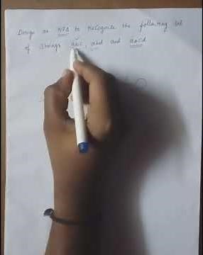 Design an NFA to recognise the following set of strings 'abc', 'abd' and 'aacd'.