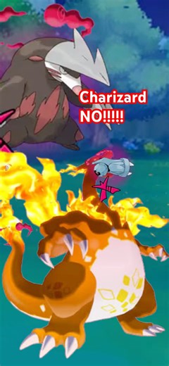 The time charizard eat dynamax Belgium #pokemongo #short
