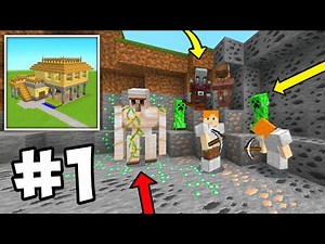 Build Craft Multiplayer Survival Walkthrough Part 1 | Build Craft Master Block 3d survival gameplay