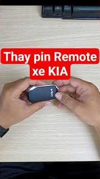 Cách thay pin remote xe KIA #kia #kiasonet #remote #huongdan #tutorial