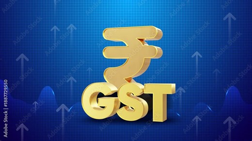 GST 3D, Growing chart Goods and Services Tax, GST and Rupee growth