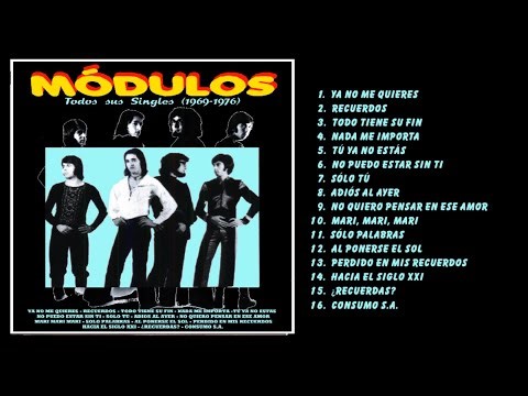 Módulos - Todos sus discos Singles (1969-1976)