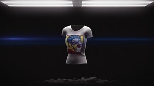 Ultimate Female T Shirt Mockup