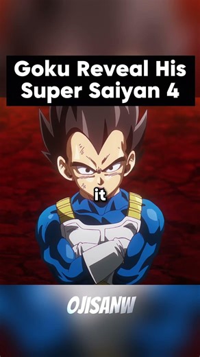Goku Shows Super Saiyan 4 Form