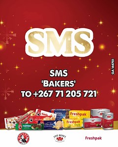 2.5K views · 304 reactions | Time is running out for you to stand a chance to WIN your share of P110 000 in prizes this festive season with Bakers, Five Roses and Freshpak! Purchase any 3 participating products before 31 December 2024, SMS ‘Bakers’ to +267 71 205 721 and stand a chance to WIN your share of P110 000 in prizes, which includes a grand prize of a weekend trip for 2 to the Victoria Falls! Visit https://www.ampedactivate.co.za/ for applied Ts & Cs. | Five Roses Tea | Facebook