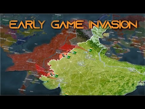 Conflict of Nations Tutorials - How To Attack a Nation Early Game