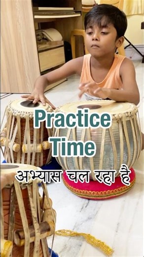 Practice Time - Tabla Class at Home