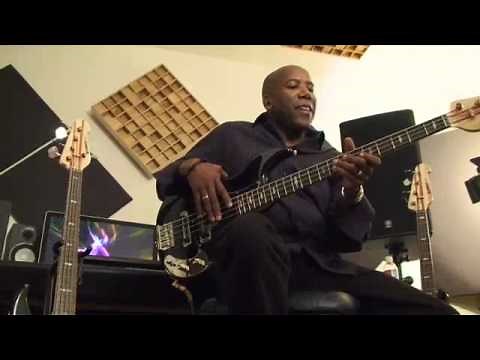 Nathan East on Yamaha's electric Bass,BB (Pickups)
