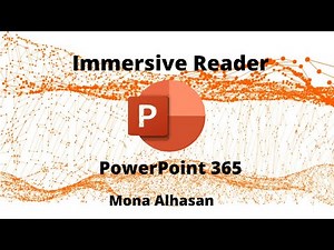 Immersive Reader in PowerPoint 365