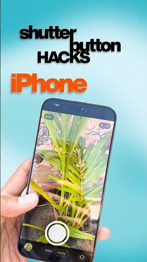 📸 iPhone Camera Trick You Never Knew! 🤯 | Shutter Button Secret #Shorts