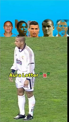 aura Letter "R" 👑🤴#shorts #aura #football #goat