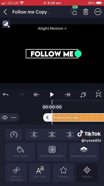 Glow Text Tutorial | Alight Motion