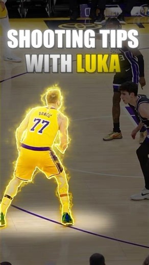 Shooting Tips With Luka Doncic! 🏀