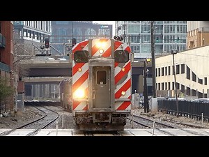 Railfanning Canal Street in Chicago, IL - Amtrak & Metra