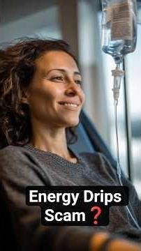 Why “Energy Drips” Don’t Actually Give You Energy #healthtips #medicalfacts