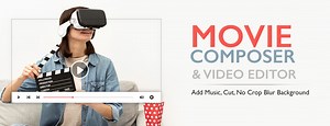 Movie Composer & Video Editor - Add Music, Cut, No Crop Blur Background - Tutorial - PIC PERFECT STORE