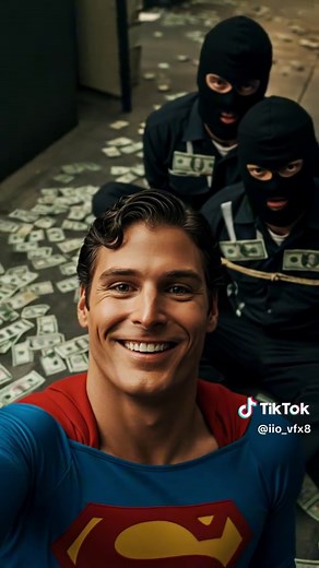 Superman Takes Flight: A Heroic Selfie Adventure